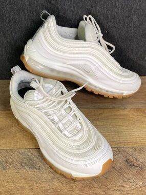 Nike Air Max 97 White Gum Women's Sneakers Size 9